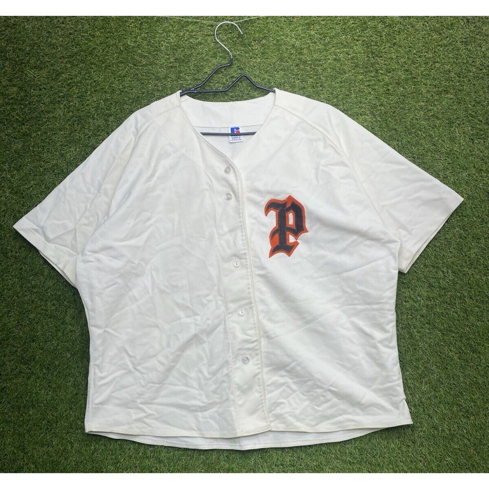 Vintage Pittsburgh Pirates Jersey Womens 20 #18 Baseball CLLT Russell USA White
